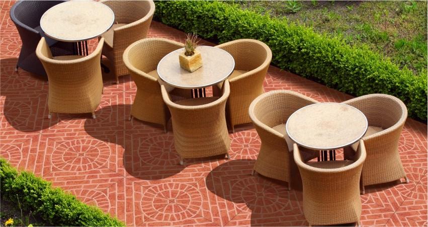 terracotta floor tile Outdoor Patio