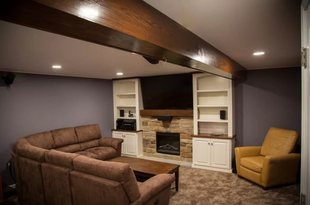 creative basement TV room ideas