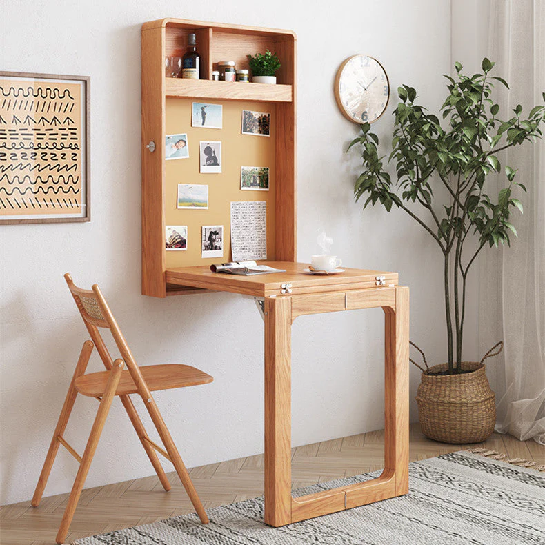 Wall-Mounted Folding Desk